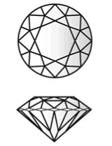 diamond-shapes Brilliant Cut